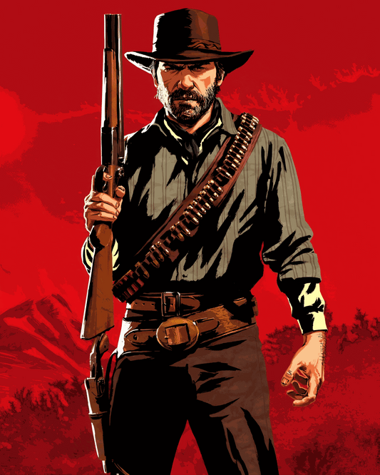 The Gunslinger Trio - 3D Art